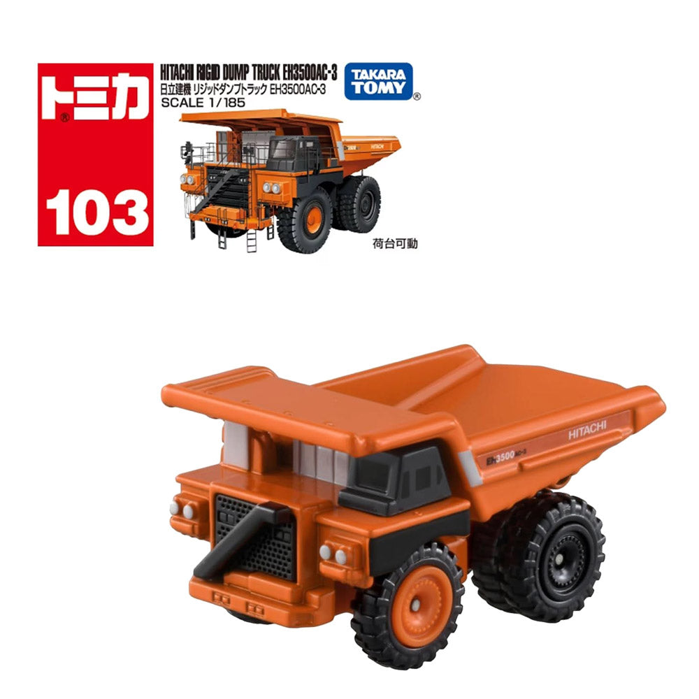 TOMICA PREMIUM 103 HITACHI CONSTRUCTION MACHINERY RIGID DUMP TRUCK TOMICA PREMIUM 103 HITACHI CONSTRUCTION MACHINERY RIGID DUMP TRUCK